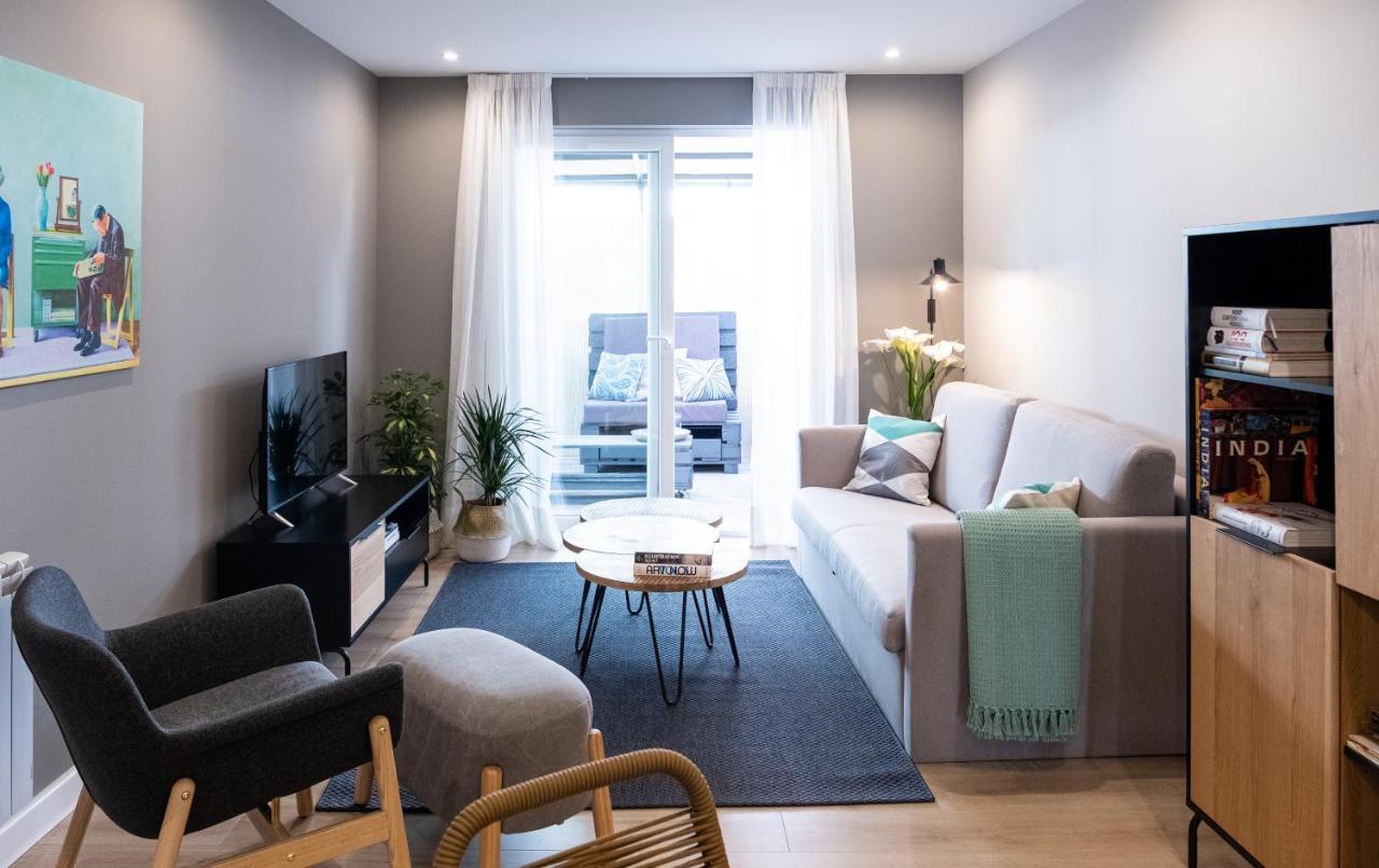 Apartamento De Diseno Centrico Con Terraza Espectacular Santiago de Compostela Eksteriør bilde