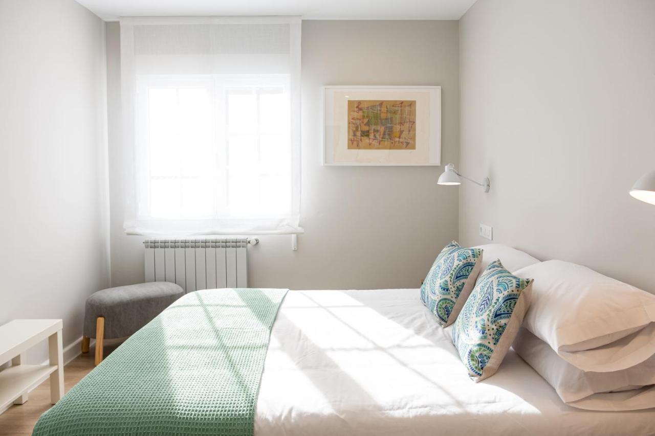 Apartamento De Diseno Centrico Con Terraza Espectacular Santiago de Compostela Eksteriør bilde