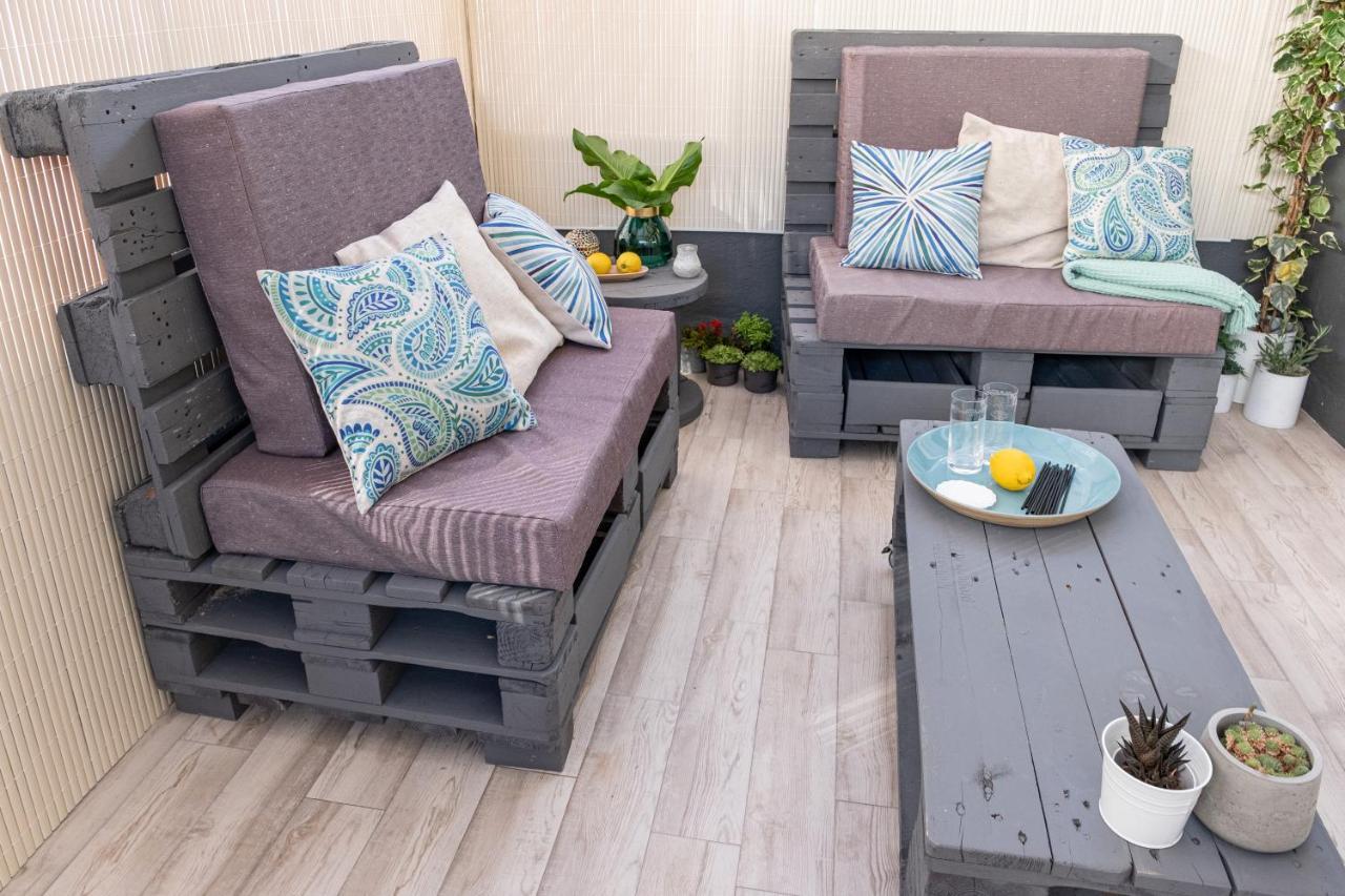 Apartamento De Diseno Centrico Con Terraza Espectacular Santiago de Compostela Eksteriør bilde